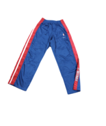 NOS Vtg Nike NBA Detroit Pistons Basketball Team Issued Pants Blue Red 3... - $74.20