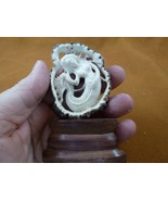 (MER-21) small Mermaid cave shed ANTLER crown figurine Bali detailed mer... - $1,065.99 MXN