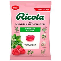 Ricola lozenges RASPBERRY MELISSA /BALM-SUGAR FREE -75g-FREE SHIP - $15.32 CAD