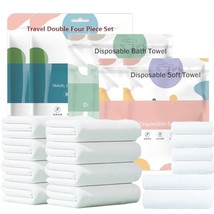 14 Pcs Disposable Bed Sheets For Hotel?Portable Bedspread,Disposable Bedding Set - £28.66 GBP