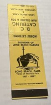 DC Catering Don Cusano &amp; Son Long Beach California CA Match Cover - $5.93