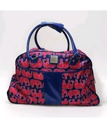 New Directions Luggage Roll Behind Large Carry On Duffle Bag Elephant Pr... - €21,30 EUR