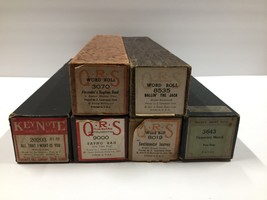 6 Piano Rolls QRS &amp; More Ballin&#39; The Jack, Sentimental Journey, All That I Want - £12.89 GBP