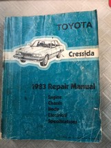 1983 Toyota Cressida Service Shop Repair Workshop Factory Manual OEM WORN 83 - £23.94 GBP