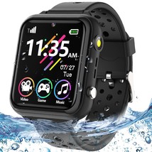 Waterproof Kids Smart Watch For Boys Girls Ages 4-12 With 11 Games Video Camera  - £39.38 GBP