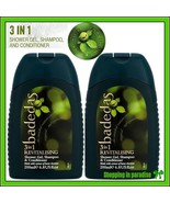 2 X Badedas 3-in-1 Revitalizing Shower Gel, Shampoo &amp; Conditioner 200 ml - $22.65
