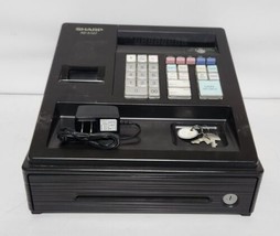 Sharp XE-A107 Electronic Cash Register w/ 2 Keys - Tested / Works / Reset - £75.93 GBP