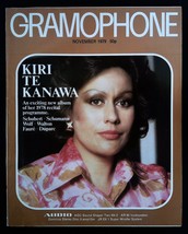 Gramophone Magazine November 1979 mbox1641 Kiri Te Kanawa - $7.84