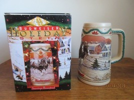 1996 Budweiser Holiday Stein - $7.70