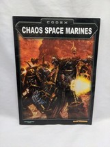 *DAMAGED* Warhammer 40K Chaos Space Marines Codex Army Book - £6.29 GBP