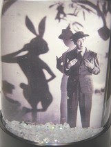 Harvey Snow Globe Jimmy Stewart Elwood P Dowd Invisible  Rabbit Pooka 1950 - £19.63 GBP