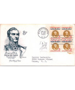 First Day Cov - Champion Liberty Jose De San Martin 8c - $5.99