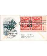 First Day Cover - Overland Mail Centennial - 1958 - 4c - $4.99