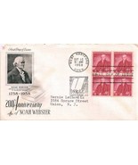 First Day Cover -- 200 Annivesary of Noah Webster --4c - $4.99