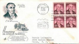First Day Cover -- Honor Dr Erphraim McDowell --4c - $4.99