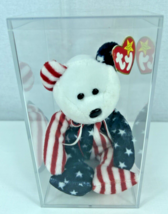 Ty Beanie Babies White Face Spangle the Bear - with Errors 1999 Retired ... - $2,945.25