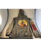 Dragon Ball Z Gray Official Licensed Pullover Hoodie Sweatshirt Sz 2XL XXL - £21.38 GBP