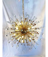 Gold Sputnik Chandelier Lighting fixture 16 Lights - $680.00