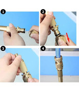 Orysin Adjustable High Pressure Water Spray Gun Brass Nozzle for Garden ... - $181.91 MXN
