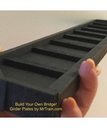 O Scale Girder Bridge Plates | TWO 18 Inch Wooden Sides | Build your own bridge - $41.99