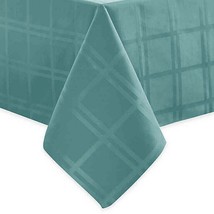 Origins Fabric Tablecloth Turquoise 70&quot; Round Spill Proof Easy Care Summer - £33.14 GBP