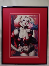 Harley Quinn #1 Framed 16x20 Poster Display DC Comics Artgerm GGA - £62.01 GBP