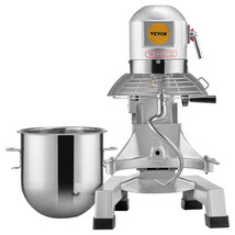 VEVOR Commercial Food Mixer, 30Qt 1100W 3 Speeds Adjustable 108/199/382 RPM - $1,220.71 CAD