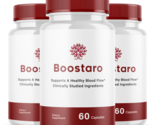 (3 Pack) Boostaro, Boostaroo Male Virility Blood Flow Supplement (180 Ca... - $82.00