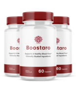(3 Pack) Boostaro, Boostaroo Male Virility Blood Flow Supplement (180 Ca... - £64.52 GBP
