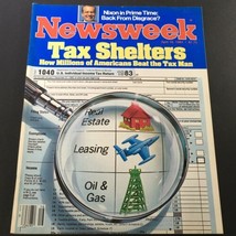 VTG Newsweek Magazine April 16 1984 - Richard Nixon / Tax Shelters / Newsstand - £18.67 GBP