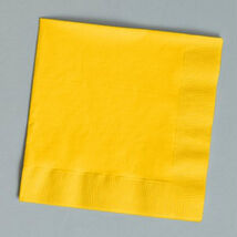 Yellow Beverage Napkins (30) - Party Supplies - $1.96