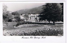 British Columbia Postcard RPPC Harrison Hot Springs Hotel Walker Photo - £5.64 GBP