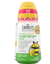 Zarbee&#39;s Children&#39;s Daytime Cough Syrup + Mucus, 2-6 Years Natural Mixed... - £39.15 GBP