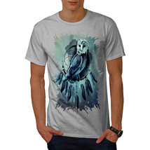Wellcoda Owl Dream Beast Animal Mens T-shirt, Bird Graphic Design Printed Tee - £15.04 GBP+