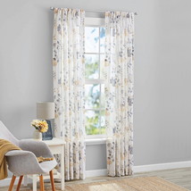 Mainstays 100% Cotton Indoor Sheer Rod Pocket Single Curtain Panel 63&quot; &amp;... - $17.71+