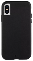 Case-Mate Barely There Genuine Black Leather Case for Apple iPhone X XS NEW - $13.88