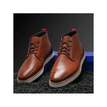 Mens Tayno Desert Chukka Boot Soft Leather Comfortable Cushion Sonoran Cognac image 7