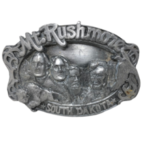 VTG Siskiyou MT Rushmore South Dakota Belt Buckle 1987 Presidents Landmark - £27.24 GBP