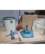 Vintage Wards Powr-Kraft Pressure Paint Tank Spray Pot Hoses Gauge NOS Q... - $288.12