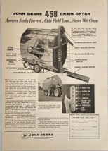 1959 Print Ad John Deere Tractor &amp; 458 Grain Dryer Saves Wet Crops Moline,IL - £14.13 GBP