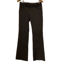 The Limited Womens Exact Stretch Slim Bootcut Dress Pants Gray Black Pockets 2 - £14.15 GBP
