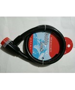 Zhonli  36 Inch Bike Locks Cable Lock Coiled Secure Keys Bike Cable Lock... - $12.86