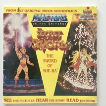Masters of the Universe: The Sword of She-Ra 7&#39; Vinyl Record / Book - £52.16 GBP