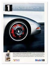 Exxon Mobil 1 Extended Performance Motor Oil 2009 Full-Page Print Magazine Ad - £7.61 GBP