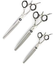 Prestige Pro Lefty 7 Inch Dog Grooming Shears Thinning Blenders or Set of All 3  - £182.24 GBP+