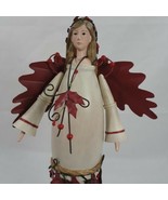 Dept. 56 Angel Standing On A Pinecone Leaves 56.37186 Figurine Eden Prai... - £26.86 GBP