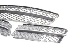 06-08 BMW E90 E91 SEDAN FRONT BUMPER GRILLE LEFT RIGHT CENTER SET E6232 image 3