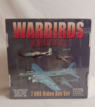 7 Lot Warbirds Aircraft WW2 Documentary Vhs B17 B24 P51 P47 Raf Attack Air + New - £11.75 GBP