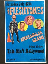 Garage Rock The Fleshtones Original 2019 Hamilton, Ontario Canada Concert Poster - £19.92 GBP