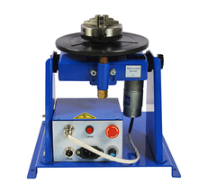 10KG Welding Positioner Turnable Welding Rotary Table Timing w/ 80mm Chuck  - £280.01 GBP